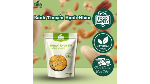 Bánh Thuyền Hạnh Nhân